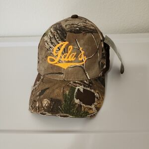 Camo Baseball Cap Mens One Size Adjustable Realtree 'Idas Bar'